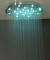 SLIM hlavová sprcha s LED RGB osvětlením z leštěné nerezové oceli